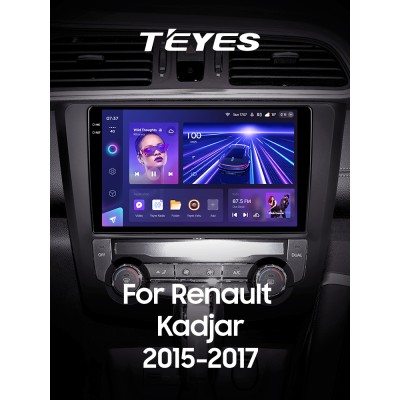Штатна магнітола Teyes CC3 4+32 Gb Renault Kadjar 2015-2017 9" 2k