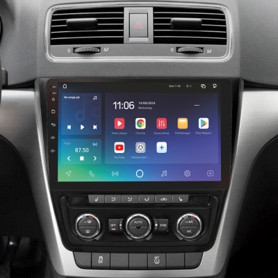 Штатна магнітола SIGMA X10464 ANDROID 10 4+64 Gb 4G DSP Skoda Yeti 5L 2009-2014 10"