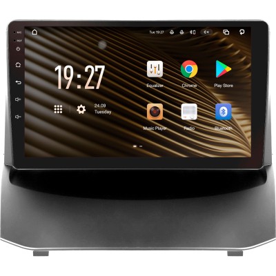 Штатна магнітола SIGMA S9432 ANDROID 10 4+32 Gb 4G DSP Ford Fiesta Mk 6 (F1) 2009-2018 (A) 9"