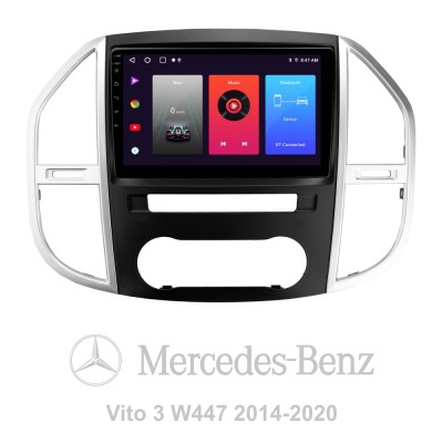 Штатна магнітола SIGMA F10216 ANDROID 10 2+32 Gb Mercedes-Benz Vito 3 W447 2014-2020 10" (L1)