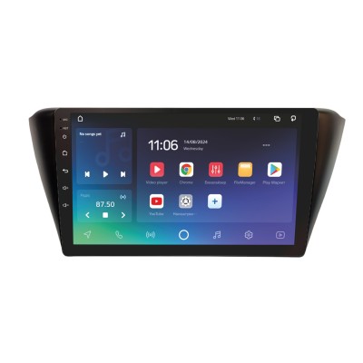 Штатна магнітола SIGMA X9432 ANDROID 10 4+32 Gb 4G DSP Skoda Fabia 2014-2018 9"
