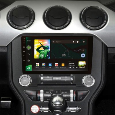 Штатна магнітола SIGMA X9464 ANDROID 10 4+64 Gb 4G DSP Ford Mustang VI S550 (F2) 2014-2023 9" (L2)