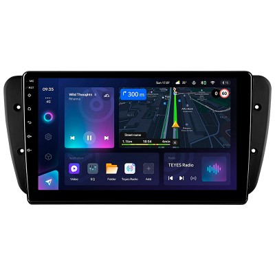 Штатна магнітола Teyes CC3L 4+64 Gb Seat Ibiza 6J 2008-2015 9"