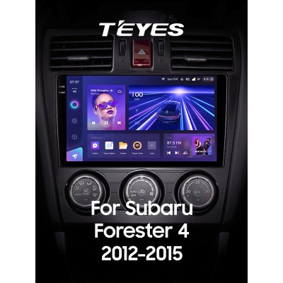 Штатна магнітола Teyes CC3 6+128 Gb Subaru Forester 4 SJ 2012-2015 (B) 9" 2k