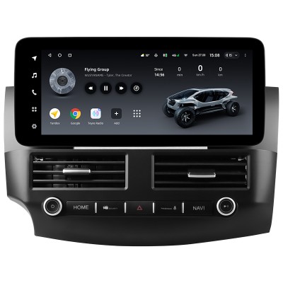 Штатна магнітола Teyes LUX ONE 6+128 Gb з коловим оглядом 360° Mitsubishi Outlander 2 CW0W 2009-2013 (B) 12.3" (L2)