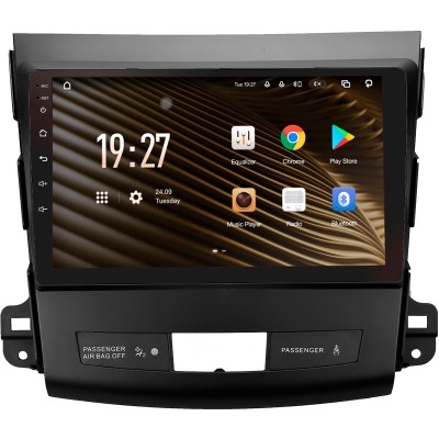 Штатна магнітола SIGMA S9432 ANDROID 10 4+32 Gb 4G DSP Mitsubishi Outlander 2 CW0W 2005-2013 / Citroen C-Crosser 1 2007-2013 / Peugeot 4007 2007(B) 9"