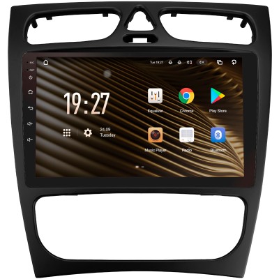 Штатна магнітола SIGMA S9432 ANDROID 10 4+32 Gb 4G DSP Mercedes Benz C Class S203 CL203 W203 (F1) 2000-2004 9" (L1)