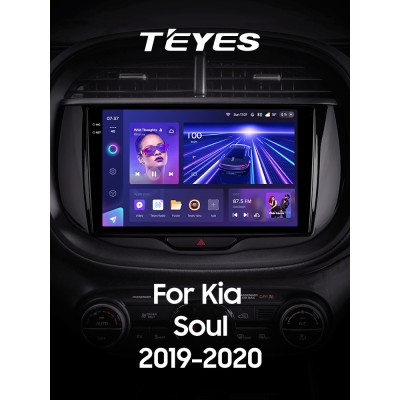 Штатна магнітола Teyes CC3 4+32 Gb Kia Soul SK3 2019-2020 9" 2k