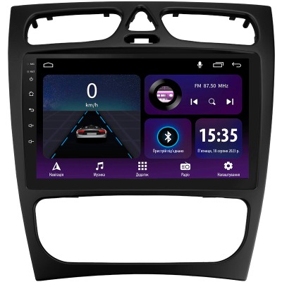 Штатна магнітола SIGMA E9232 ANDROID 10 2+32 Gb Mercedes Benz C Class S203 CL203 W203 (F1) 2000-2004 9" (L1)