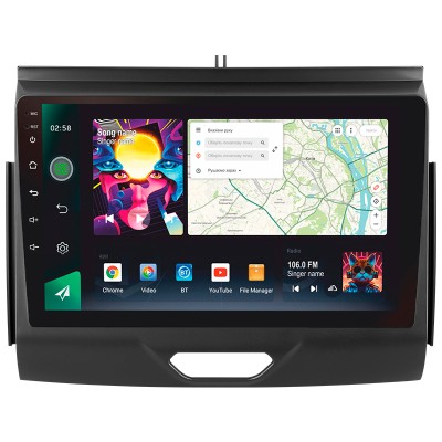 Штатна магнітола SIGMA PRO 9464 ANDROID 10 4+64 Gb 4G DSP Ford Ranger P703 2015-2022 (C) 9"