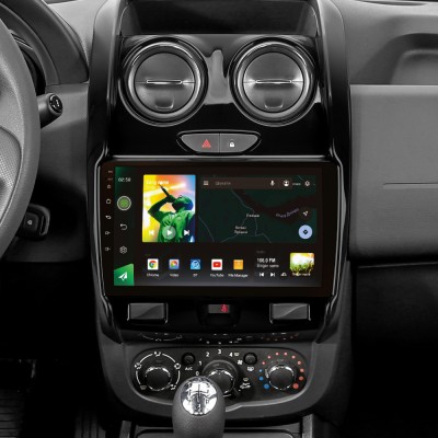 Штатна магнітола SIGMA X9464 ANDROID 10 4+64 Gb 4G DSP Renault Duster (F2) 2015-2021 / LADA Largus 2021 9" (L1)