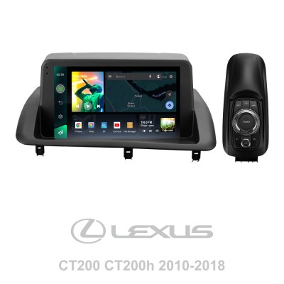 Штатна магнітола SIGMA X9464 ANDROID 10 4+64 Gb 4G DSP Lexus CT CT200 CT200h 2010-2018 9" (L2)