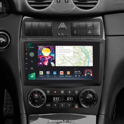 Штатна магнітола SIGMA PRO 9464 ANDROID 10 4+64 Gb 4G DSP Mercedes Benz C-Class W203 CL203 C209 A209 2004-2011 9" (L1)