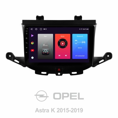 Штатна магнітола SIGMA F9216 ANDROID 10 2+32 Gb Opel Astra K 2015-2022 (A) 9"