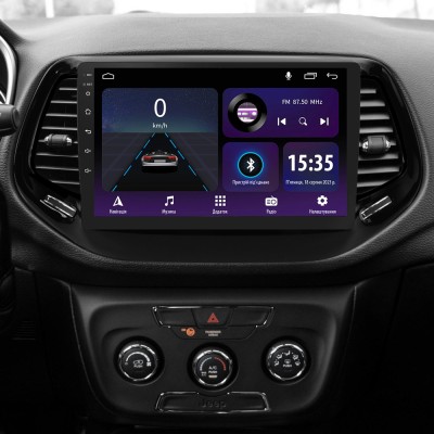 Штатна магнітола SIGMA E10232 ANDROID 10 2+32 Gb Jeep Compass 2 MP 2016-2018 10"