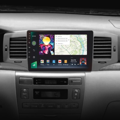 Штатна магнітола SIGMA PRO 9464 ANDROID 10 4+64 Gb 4G DSP Toyota Corolla 9 E120 2004-2006 9"