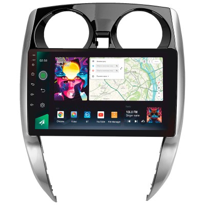Штатна магнітола SIGMA PRO 10464 ANDROID 10 4+64 Gb 4G DSP Nissan Note 2 E12 2012-2021 10"