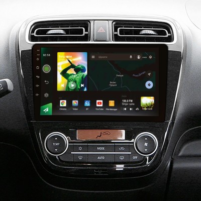 Штатна магнітола SIGMA X9464 ANDROID 10 4+64 Gb 4G DSP Mitsubishi Mirage 6 2012-2018 9"