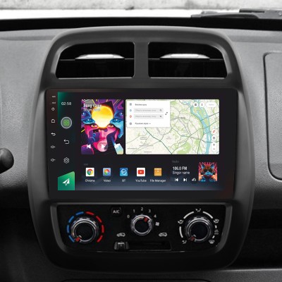 Штатна магнітола SIGMA PRO 9464 ANDROID 10 4+64 Gb 4G DSP Renault KWID 2015-2019 9" (L1)