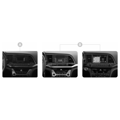 Штатна магнітола SIGMA E9232 ANDROID 10 2+32 Gb Hyundai Elantra 6 2016-2018 (A) 9"