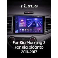Штатна магнітола Teyes CC3 4+32 Gb Kia Morning 2011-2017 9" 2k