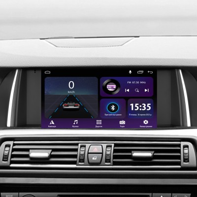 Штатна магнітола SIGMA E9232 ANDROID 10 2+32 Gb BMW 5 Series F10 F11 CIC 2009-2013 9" (L3)