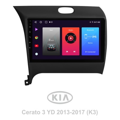 Штатна магнітола SIGMA F9216 ANDROID 10 2+32 Gb Kia Cerato 3 YD 2013-2017 (F1) (AB) 9"