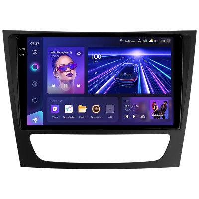 Штатна магнітола Teyes CC3 6+128 Gb з коловим оглядом 360° Mercedes Benz E Class S211 W211 2002-2009 CLS Class C219 2004-2010 9" 2k