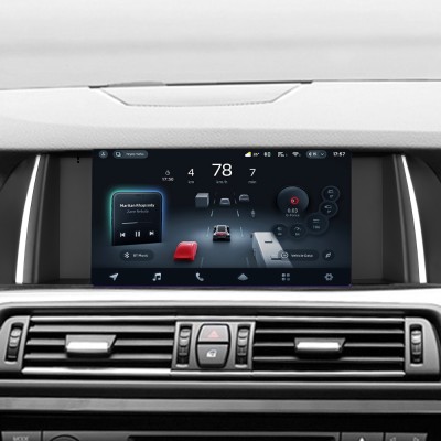 Штатна магнітола Teyes CC4 Pro 8+128 Gb BMW 5 Series F10 F11 CIC 2009-2013 9" 2k (L3)