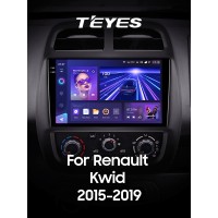 Штатна магнітола Teyes CC3 6+128 Gb Renault KWID 2015-2019 9" 2k (L1)