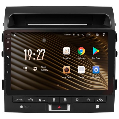 Штатна магнітола SIGMA S10432 ANDROID 10 4+32 Gb 4G DSP Toyota Land Cruiser 11 200 (F3) 2007-2015 (B) 10" (L3)
