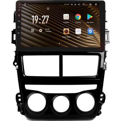 Штатна магнітола SIGMA S9432 ANDROID 10 4+32 Gb 4G DSP Toyota Yaris Vios 2017-2020 (F1) 9" (L1)