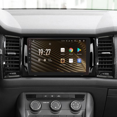 Штатна магнітола SIGMA S9432 ANDROID 10 4+32 Gb 4G DSP Skoda Kodiaq 2016-2021 Karoq NU7 2017-2021 (B) 9"