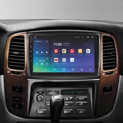 Штатна магнітола SIGMA PRO 9432 ANDROID 10 4+32 Gb 4G DSP Toyota Land Cruiser LC 100-A 2002-2007 (A) 9"