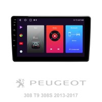 Штатна магнітола SIGMA F9216 ANDROID 10 2+32 Gb Peugeot 308 T9 308S 2013-2017 9"