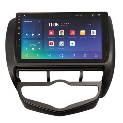 Штатна магнітола SIGMA PRO 9432 ANDROID 10 4+32 Gb 4G DSP Honda FIT CITY JAZZ 2002-2008 MT AC LHD 9"