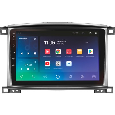 Штатна магнітола SIGMA PRO 10432 ANDROID 10 4+32 Gb 4G DSP Toyota Land Cruiser LC 100-B 2002-2007 (B) 10"