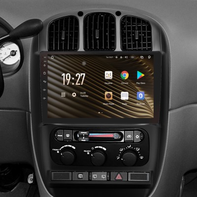 Штатна магнітола SIGMA S10432 ANDROID 10 4+32 Gb 4G DSP Dodge Caravan 4 For Chrysler Voyager RG RS For Town and Country RS 2000-2007 (A) 10" (L1)