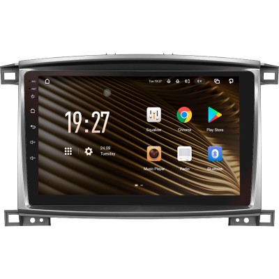Штатна магнітола SIGMA S10432 ANDROID 10 4+32 Gb 4G DSP Toyota Land Cruiser LC 100-B 2002-2007 (C) 10" (L2)