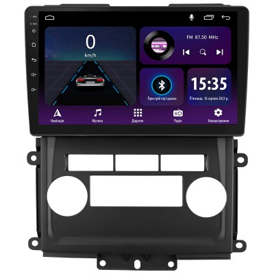 Штатна магнітола SIGMA E10232 ANDROID 10 2+32 Gb Nissan Frontier 2009-2012 For Nissan Xterra 2 N50 2008-2015 10"