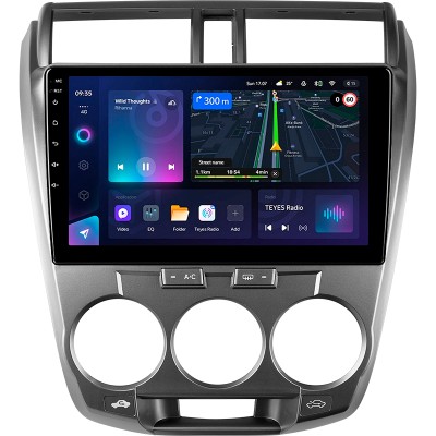 Штатна магнітола Teyes CC3L 4+32 Gb Honda City 2008-2013 10"