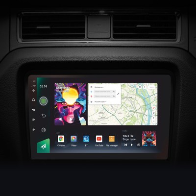 Штатна магнітола SIGMA PRO 10464 ANDROID 10 4+64 Gb 4G DSP Ford Mustang 5 S-197 (F1) 2009-2014 10" (L3)
