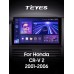 Штатна магнітола Teyes CC3 6+128 Gb Honda CR-V 2 CRV 2001-2006 9" 2k
