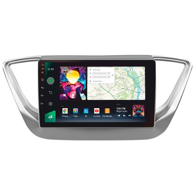 Штатна магнітола SIGMA PRO 9464 ANDROID 10 4+64 Gb 4G DSP Hyundai Solaris 2 2017-2020 (A) 9"