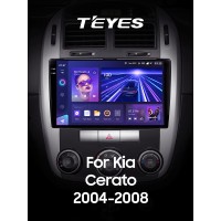 Штатна магнітола Teyes CC3 6+128 Gb з коловим оглядом 360° Kia Cerato 1 LD 2004-2008 (F1) 9" 2k