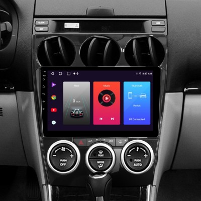 Штатна магнітола SIGMA F9216 ANDROID 10 2+32 Gb Mazda Mazda6 GG 2002-2007 9"