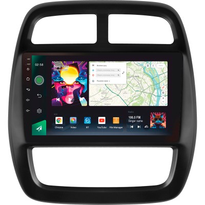 Штатна магнітола SIGMA PRO 9464 ANDROID 10 4+64 Gb 4G DSP Renault KWID 2015-2019 9" (L1)