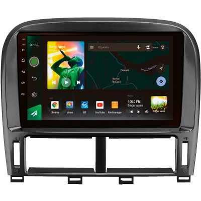Штатна магнітола SIGMA X9464 ANDROID 10 4+64 Gb 4G DSP Lexus LS430 XF30 LS 430 For Toyota Celsior XF30 (F2) 2000-2006 9" (L3)