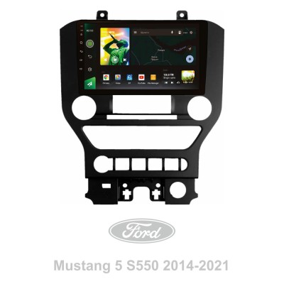 Штатна магнітола SIGMA X9464 ANDROID 10 4+64 Gb 4G DSP Ford Mustang VI S550 (F2) 2014-2023 9" (L2)