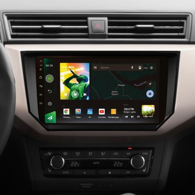 Штатна магнітола SIGMA X9464 ANDROID 10 4+64 Gb 4G DSP Seat Ibiza 2017-2020 9" (L1)